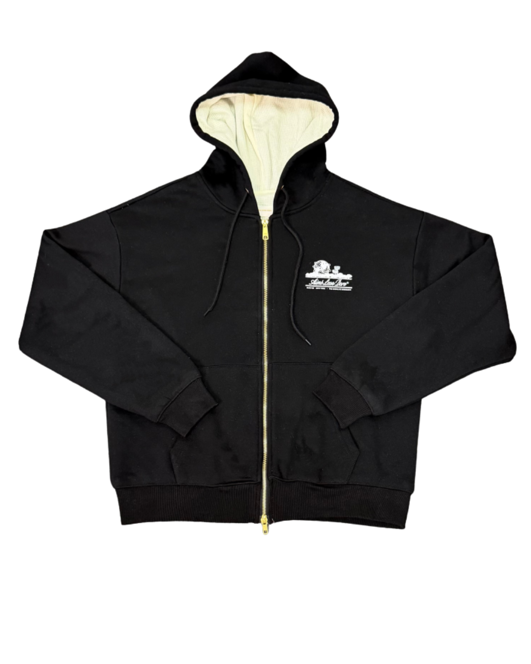 Aimé Leon Dore Unisphere Waffle Lined Full-Zip Hoodie