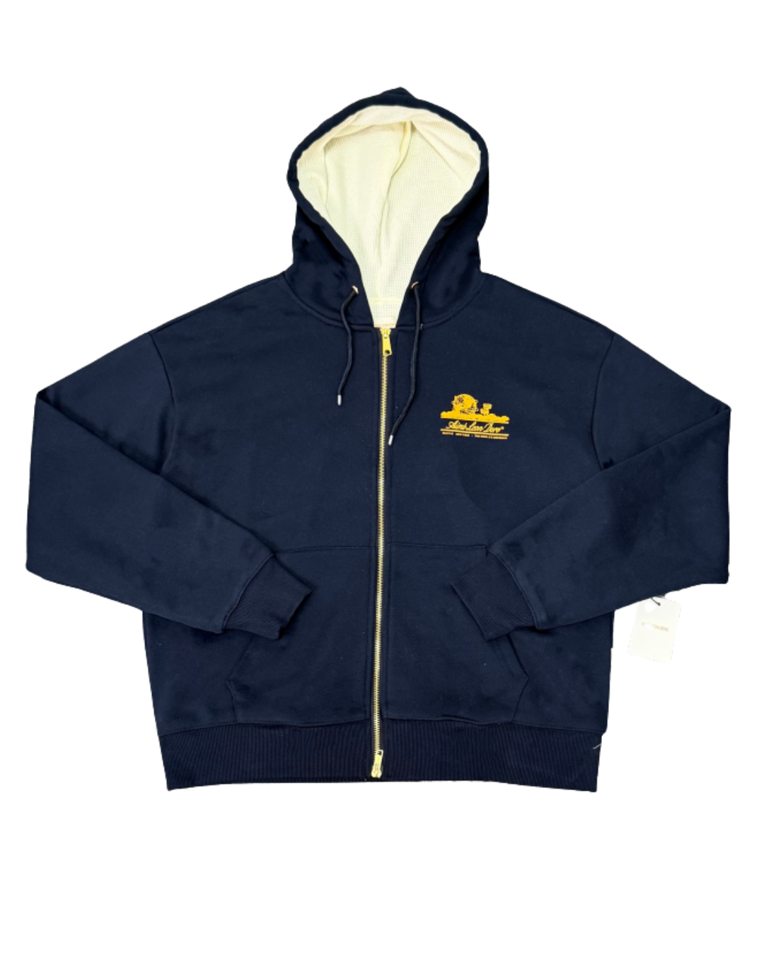 Aimé Leon Dore Unisphere Waffle Lined Full-Zip Hoodie