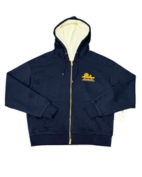 Aimé Leon Dore Unisphere Waffle Lined Full-Zip Hoodie