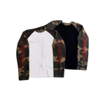 Camo Waffle Long-Sleeve tee