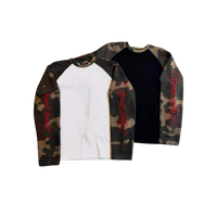 Camo Waffle Long-Sleeve tee
