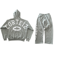 Corteiz Grey Logo Set