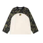 Broken planet Camo Waffle Long-Sleeve tee