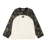 Broken planet Camo Waffle Long-Sleeve tee