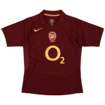 Arsenal 2005/06 Maroon Highbury Jersey