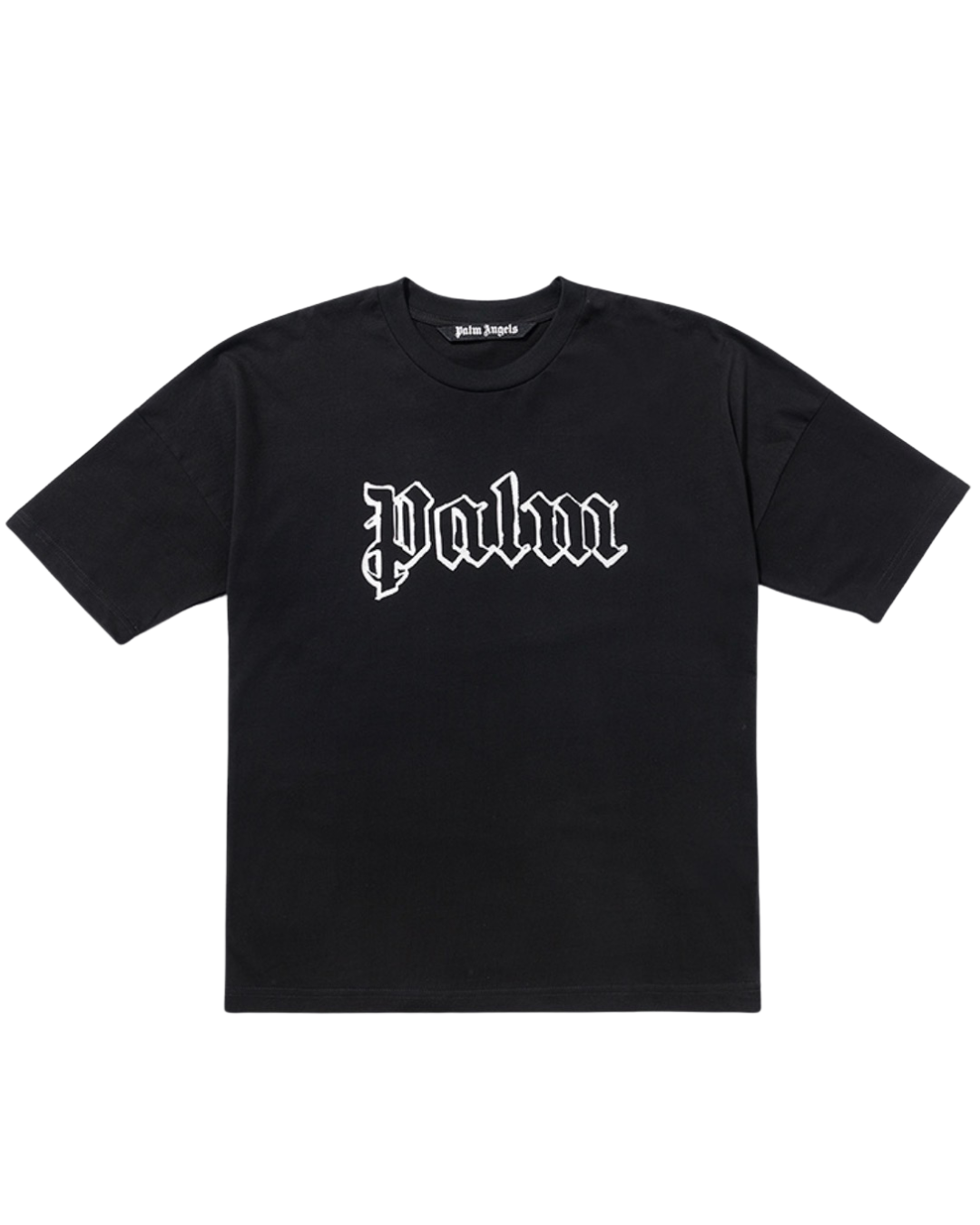 Palm Angels Blank Logo Over Tee