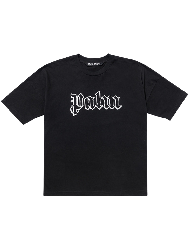 Palm Angels Blank Logo Over Tee