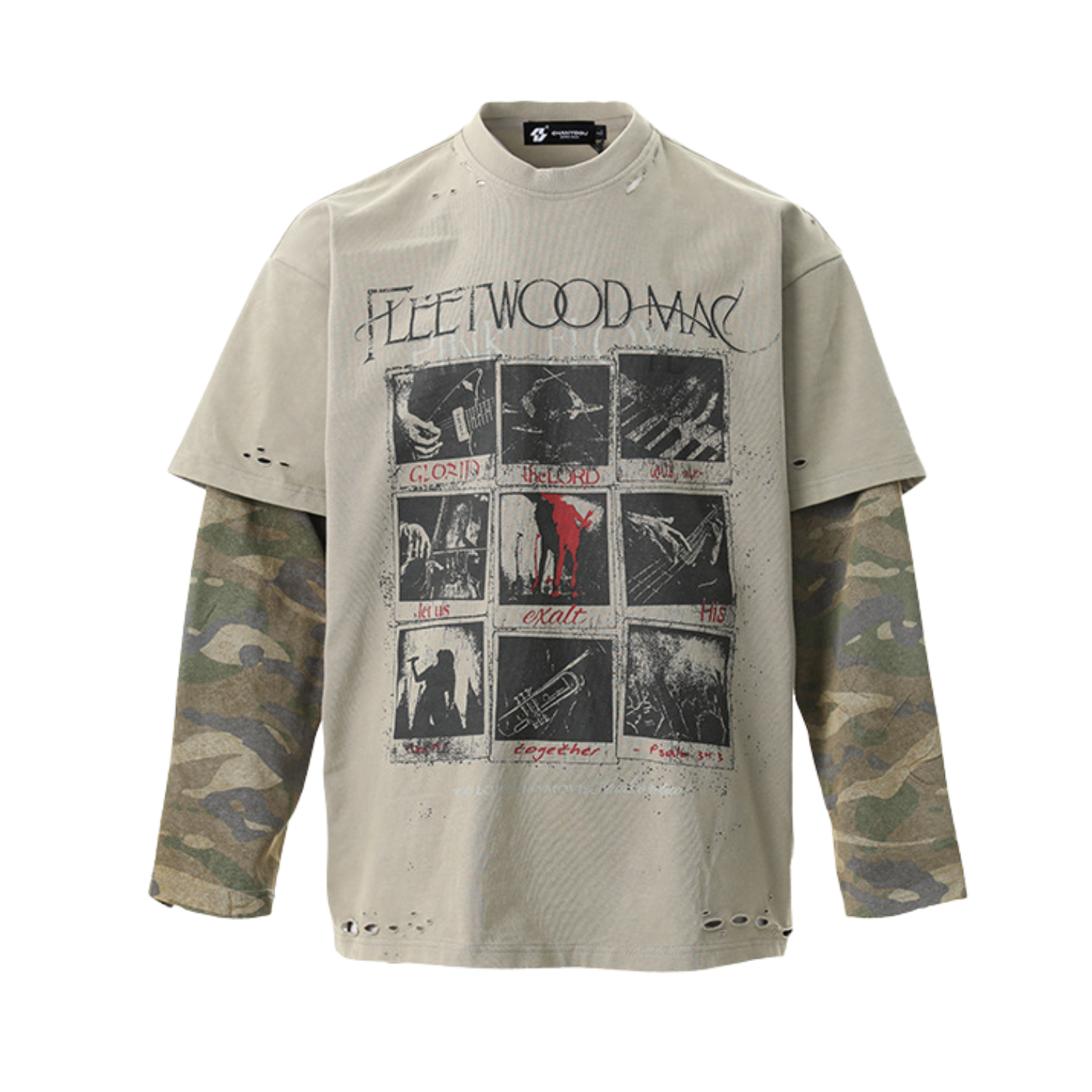 Fleetwood Camo Long-Sleeve tee