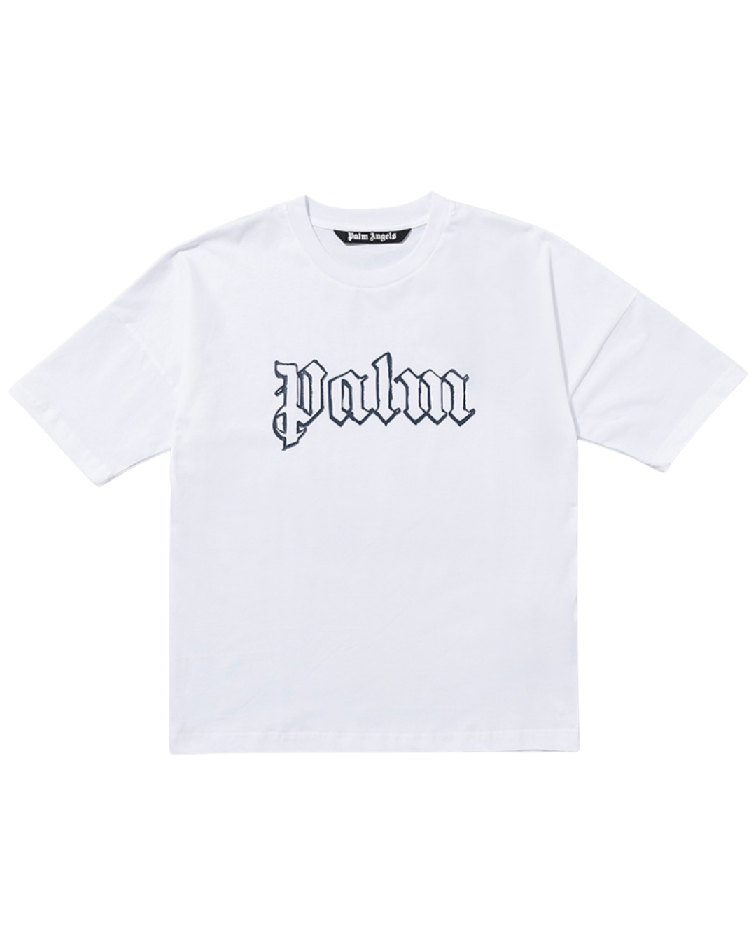 Palm Angels Blank Logo Over Tee