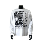 ERD Long Sleeve White Tee