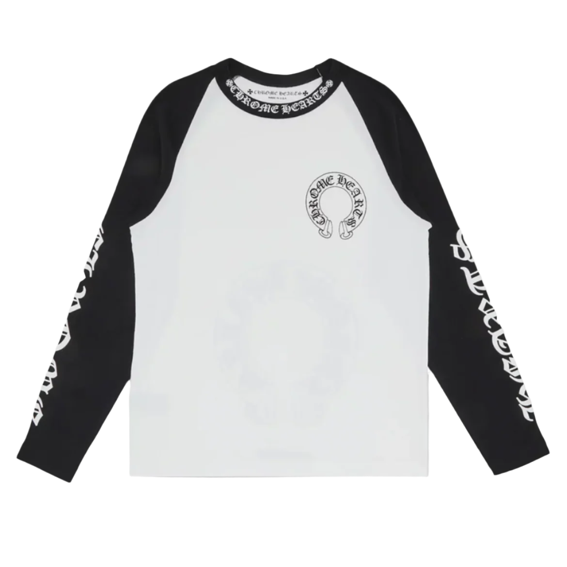 Chrome Hearts Horseshoe Baseball Shirt