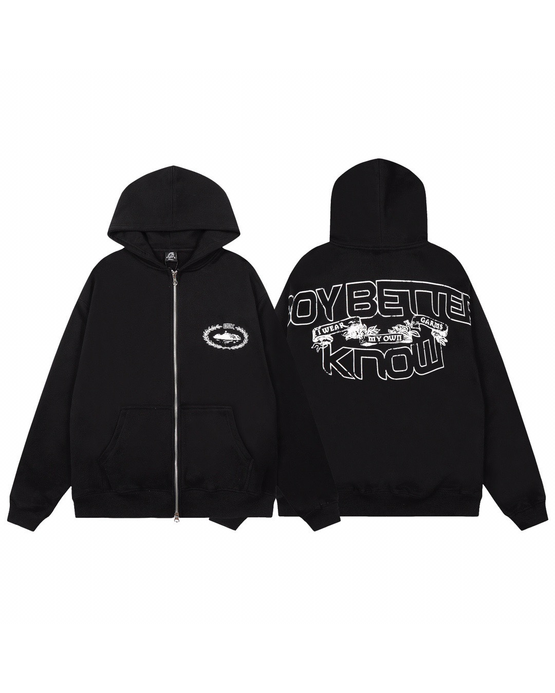 Corteiz x BBK Royale Zip Hoodie