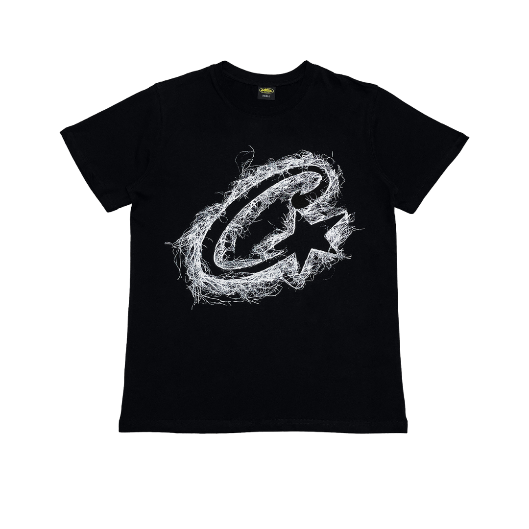 Corteiz C Star String Tee in white