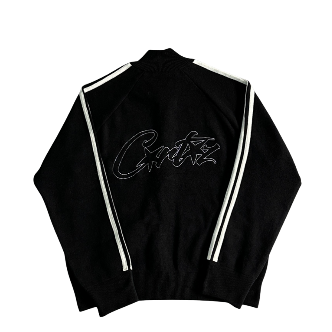 Corteiz Knit zip up fleece