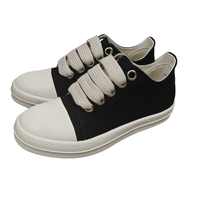 Rick Owens Low Top Canvas Sneaker