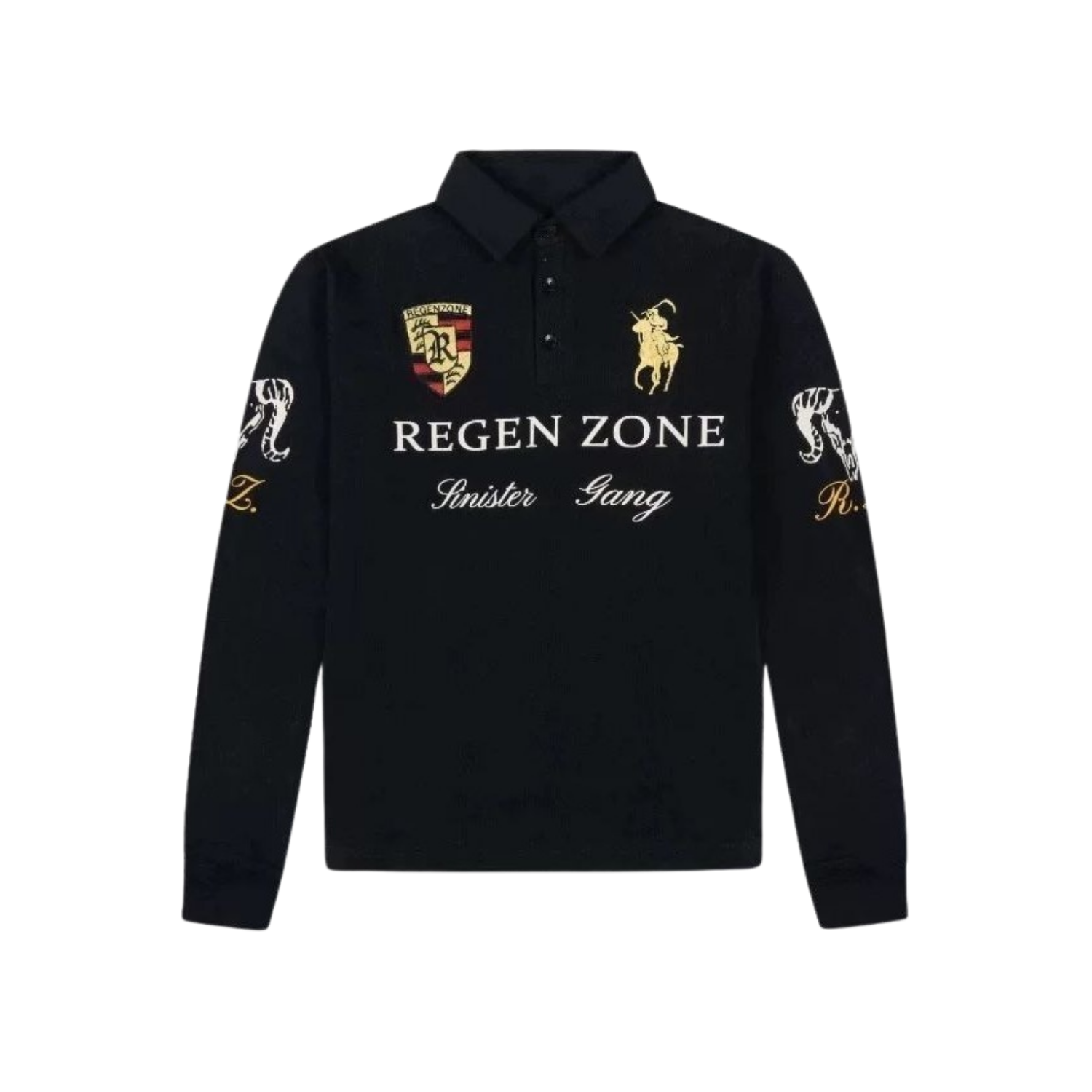 Regen Zone Long Sleeve Polo Tee