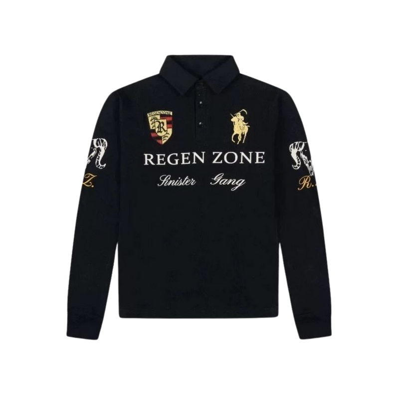 Regen Zone Long Sleeve Polo Tee