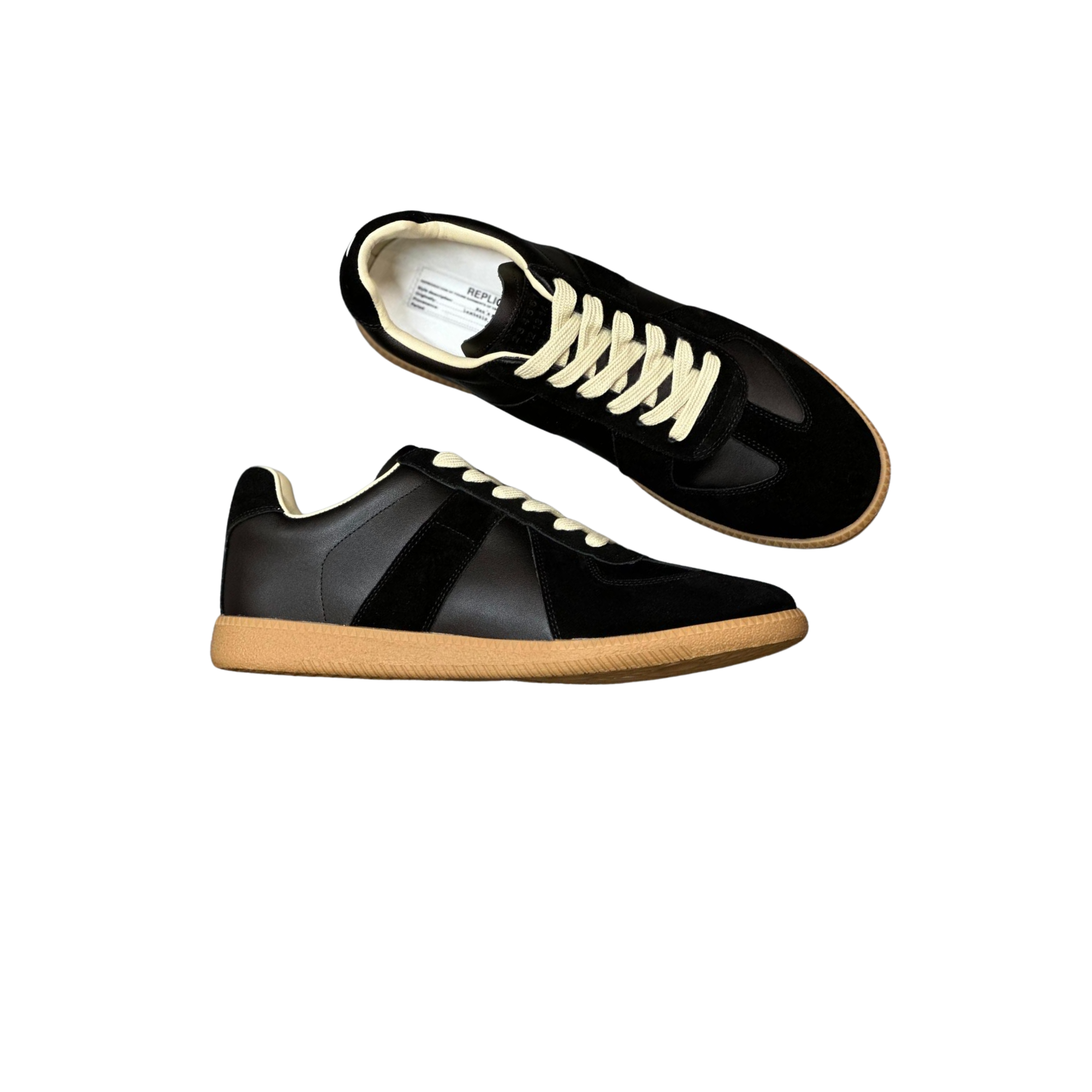 Maison Margiela Replica GAT sneakers – Black / Gum