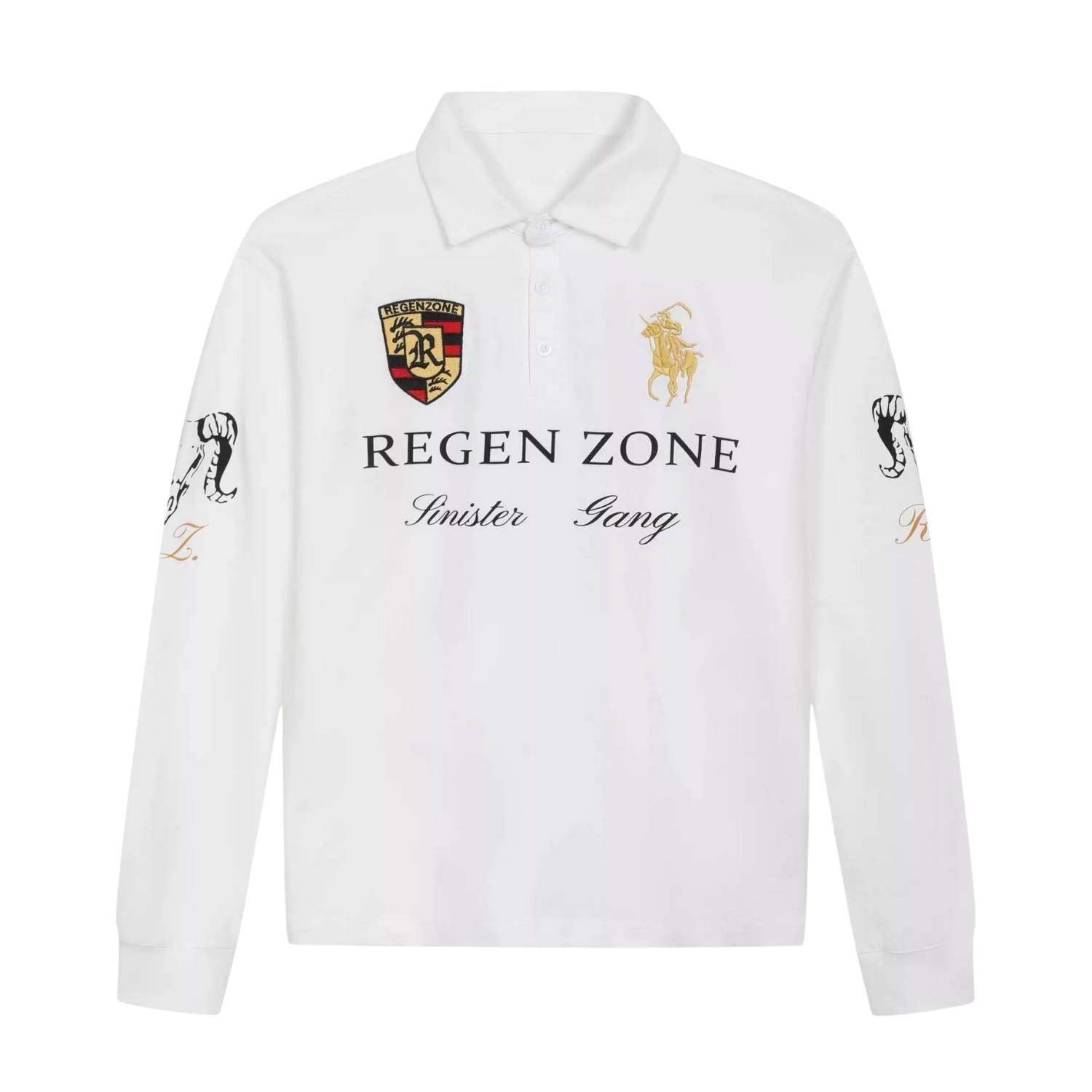 Regen Zone Long Sleeve Polo Tee