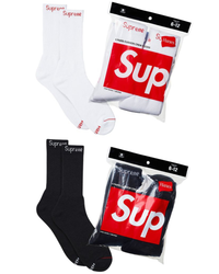 Supreme Hanes Crew Socks