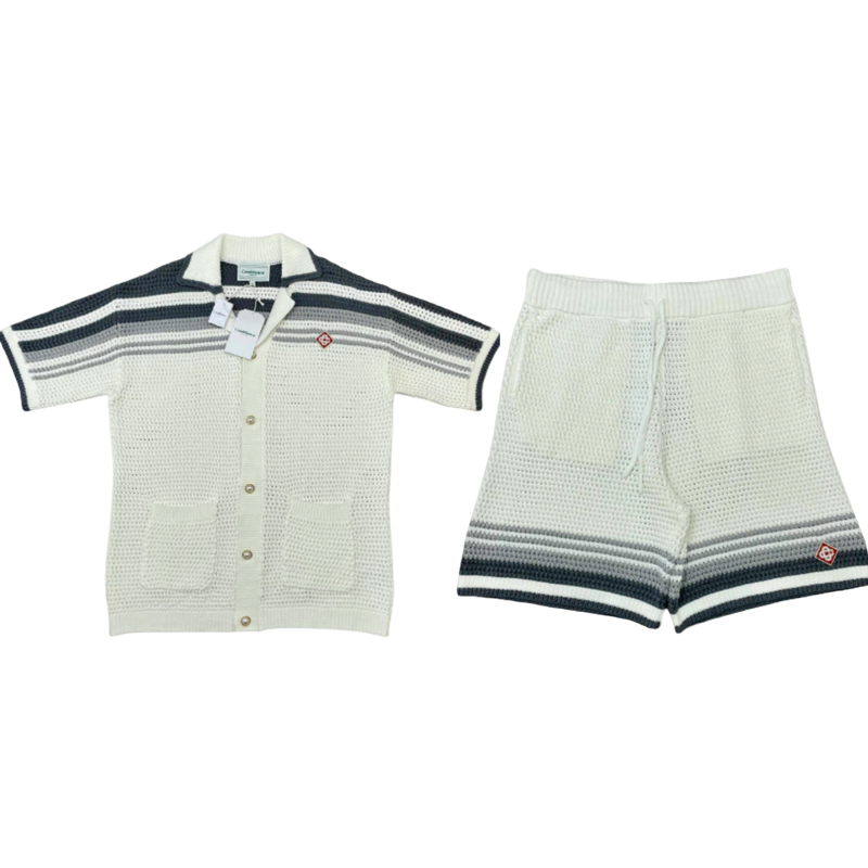 Casablanca Rib Boucle Polo Set's
