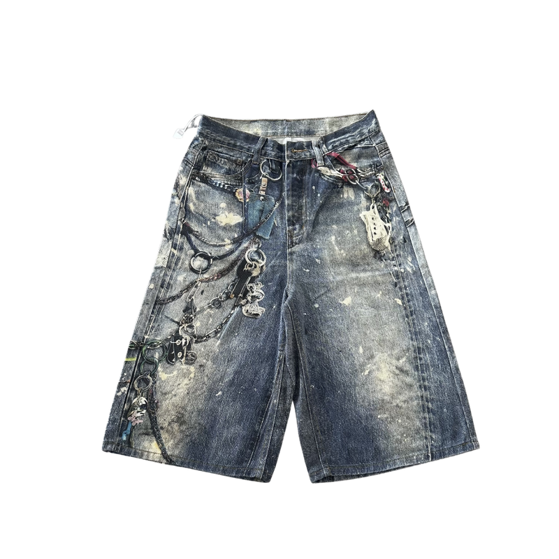 Acne Studios Wallet Chain Jorts