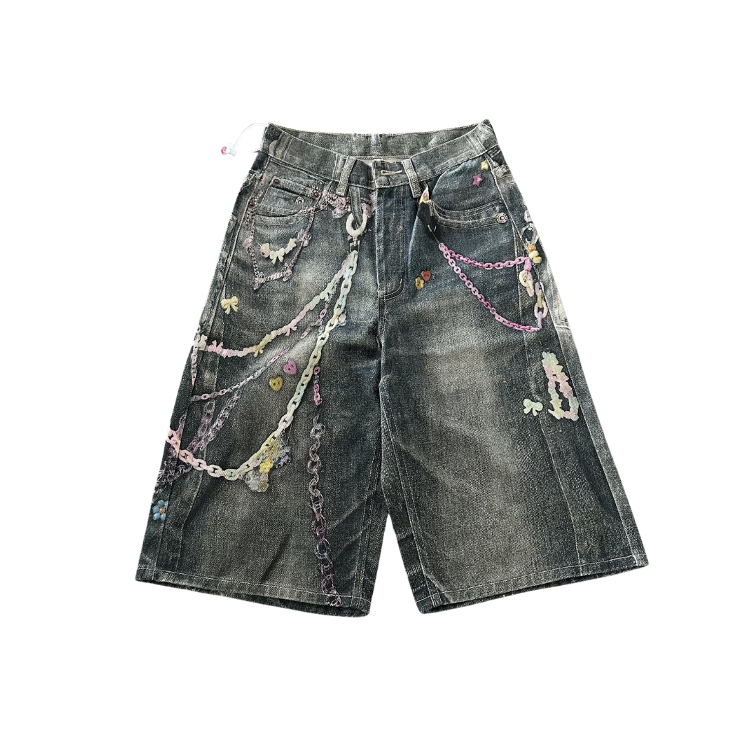 Acne Studios Wallet Chain Jorts