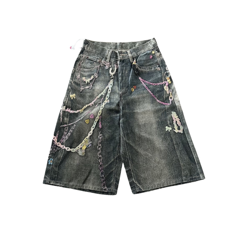 Acne Studios Wallet Chain Jorts