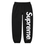 Supreme Logo Sweatpants Black