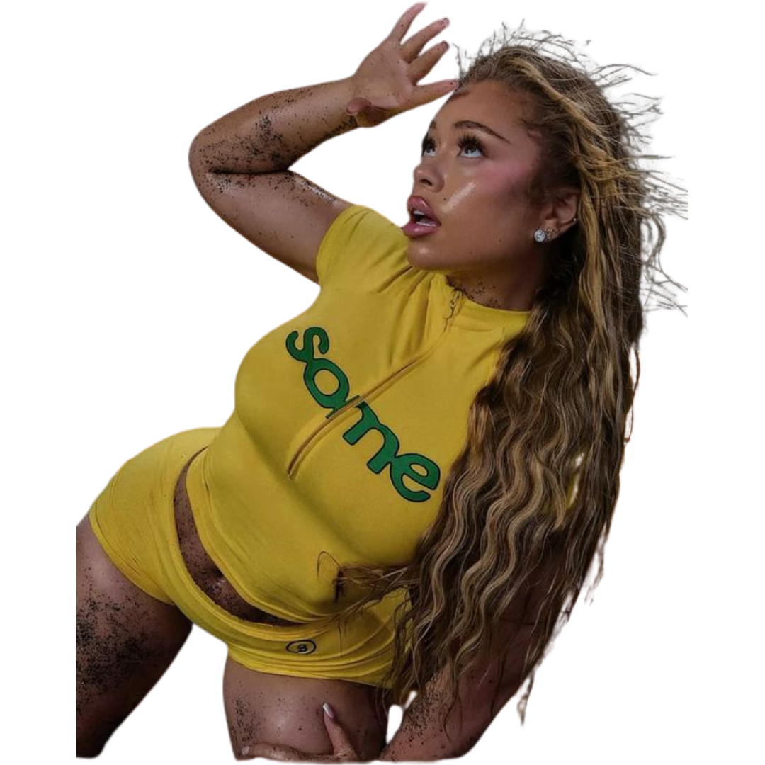 BODY X LATTO (YELLOW/GREEN) FULL SET
