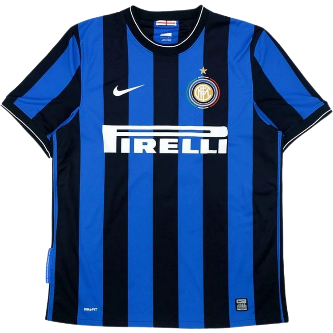 Inter Milan Blue and Black Home Jersey