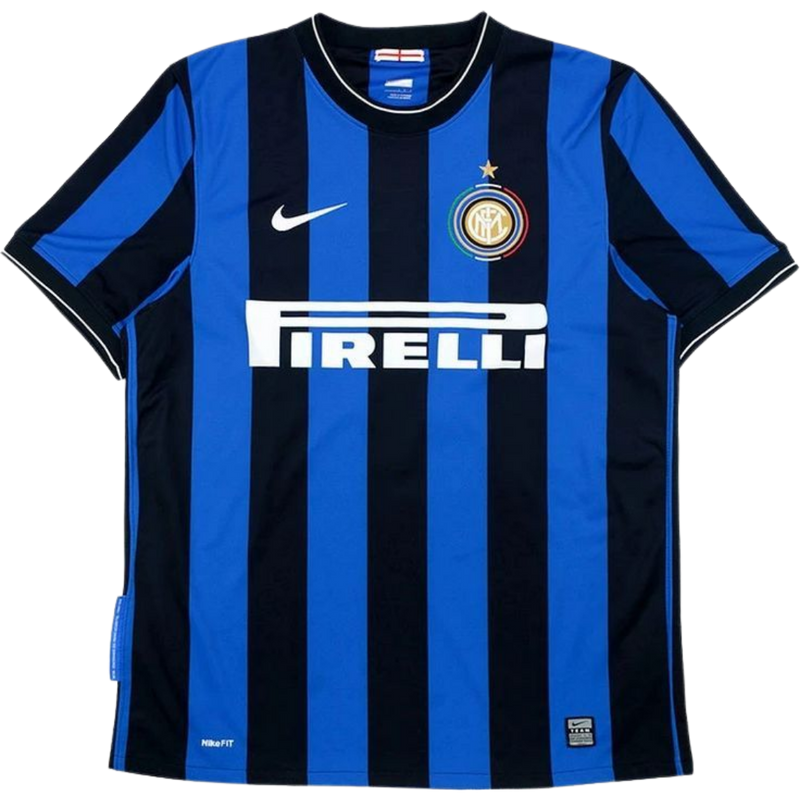 Inter Milan Blue and Black Home Jersey