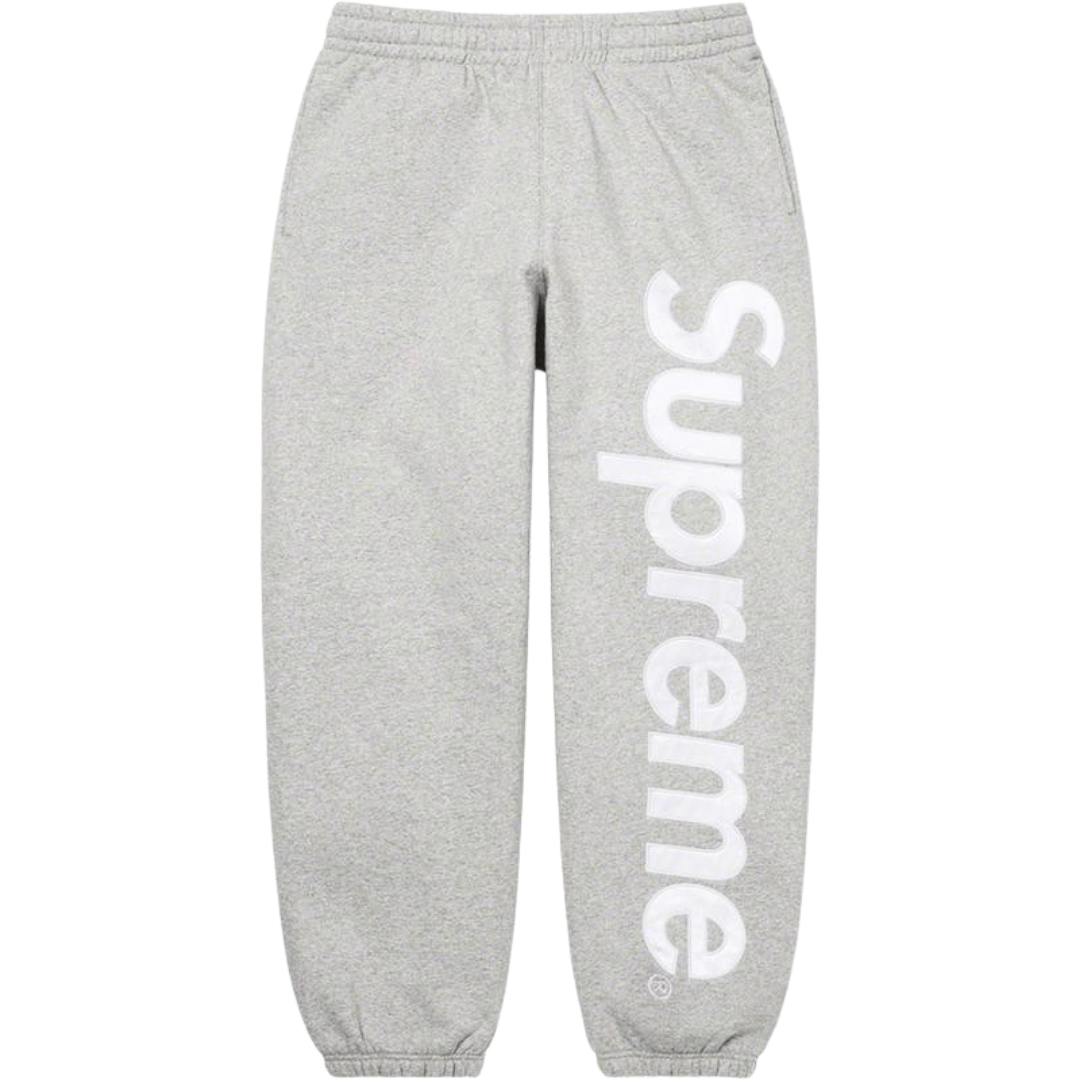 Supreme Logo Sweatpants Black