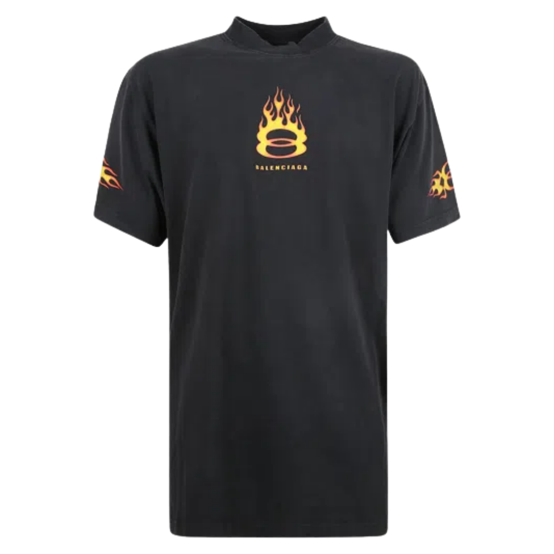Balenciaga Burning Unity cotton Tee
