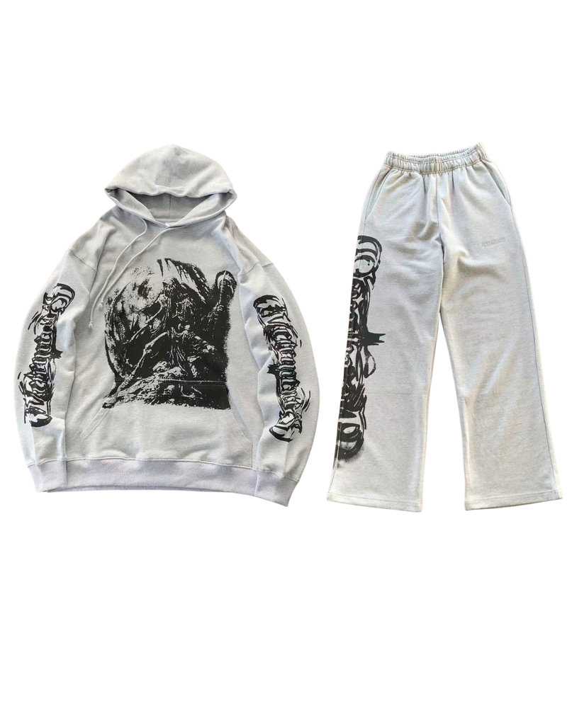 Vetements grey gothic set
