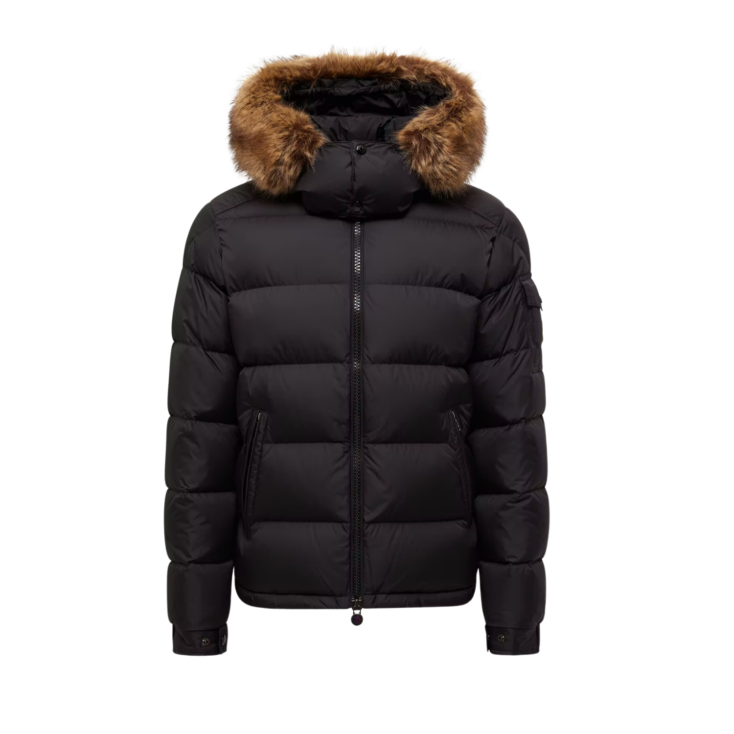 Moncler Vezere Hooded Puffer Jacket Fur