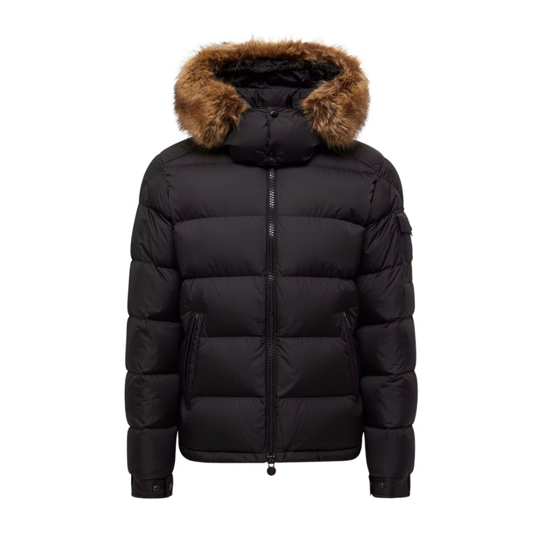 Moncler Vezere Hooded Puffer Jacket Fur