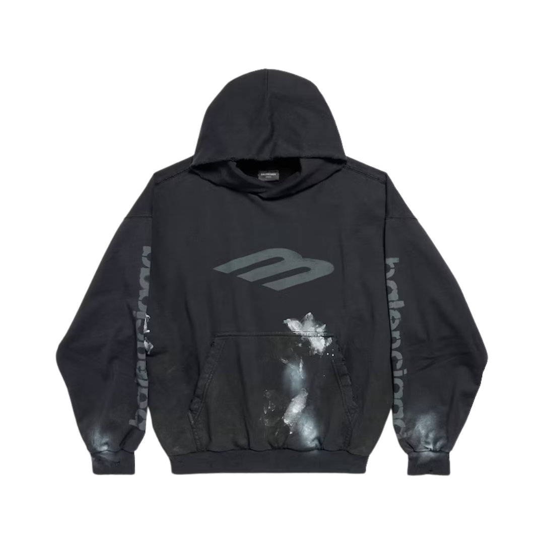 Balenciaga 3b Stencil Hoodie