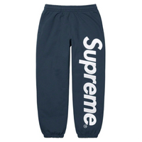 Supreme Logo Sweatpants Black