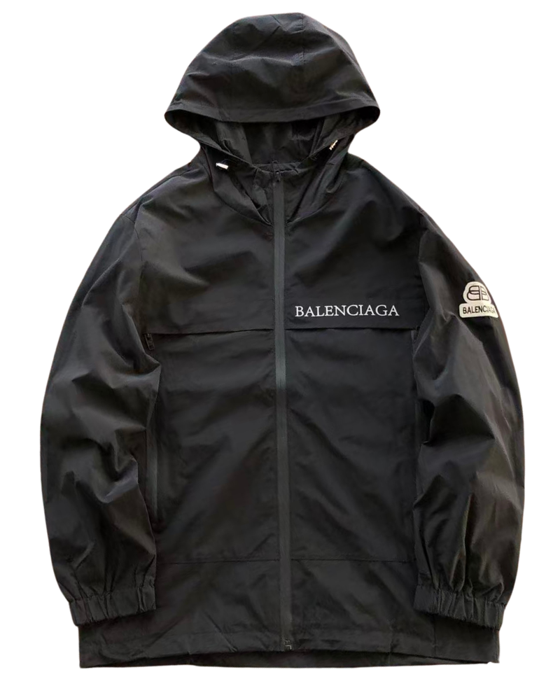 Balenciaga technical fabric full-zip jacket