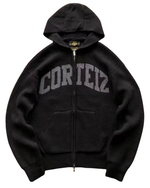Corteiz 3M College knit zip up