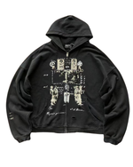 ERD Diaghilev's Grave zip-up hoodie