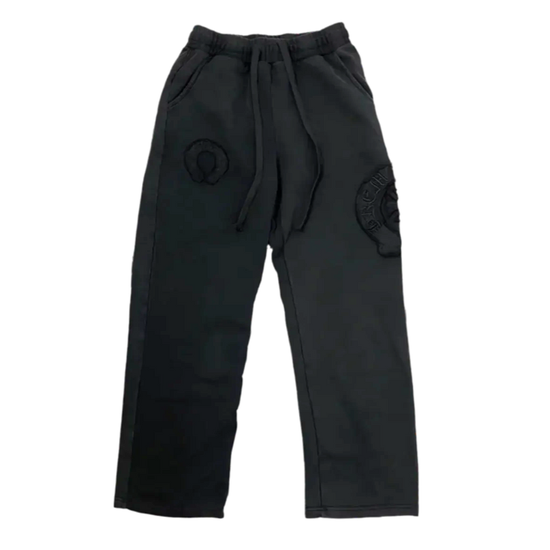 Chrome Hearts Horseshoe Sweatpants - Black