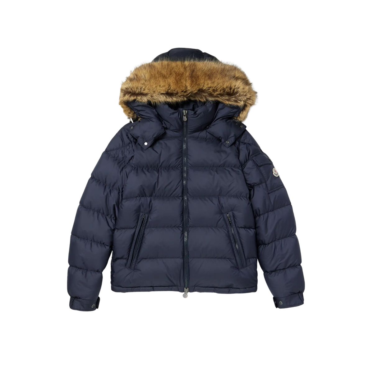 Moncler Vezere Hooded Puffer Jacket Fur