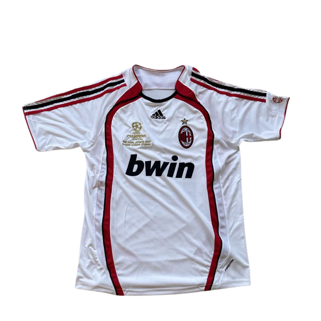AC Milan 2007 White Away Jersey