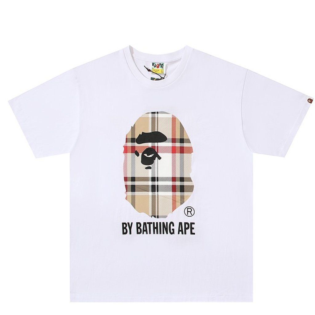 Bathing ape x burberry T-Shirt