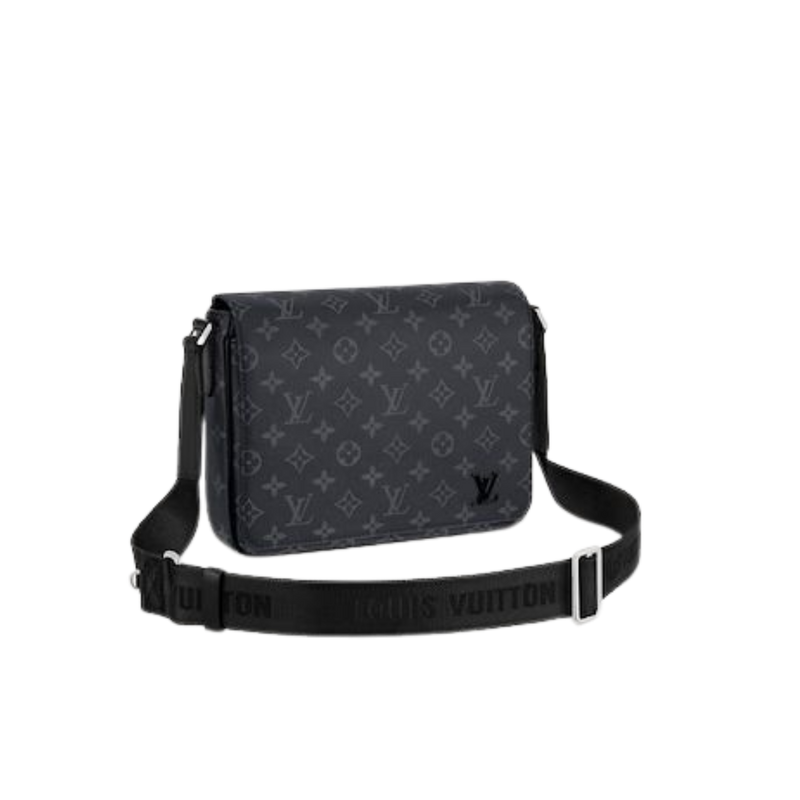 Louis Vuitton black monogram messenger bag