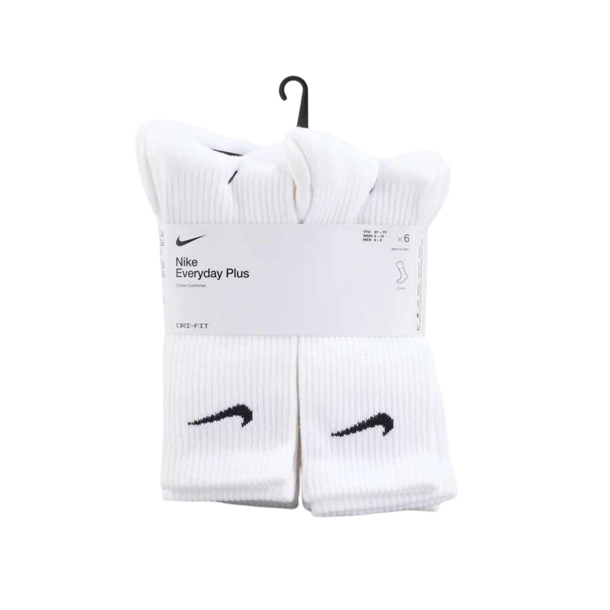 Nike Everyday Plus socks white