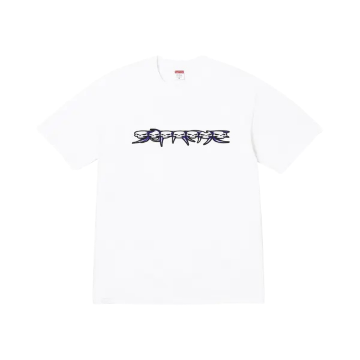 Supreme Tribal Logo T-Shirt in white